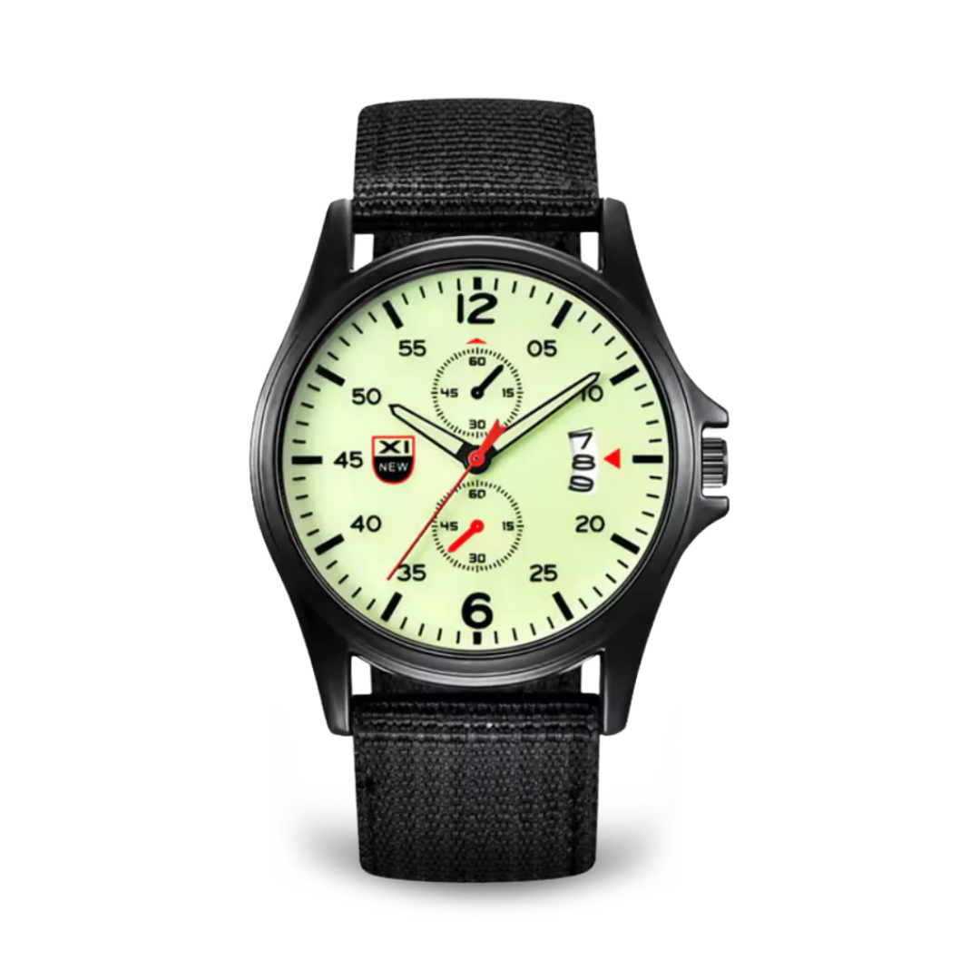 van Baerle© - Militaire Kwarts Horloge