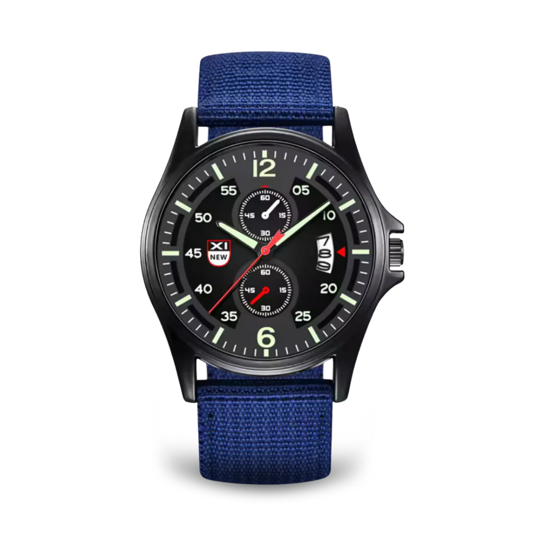 van Baerle© - Militaire Kwarts Horloge