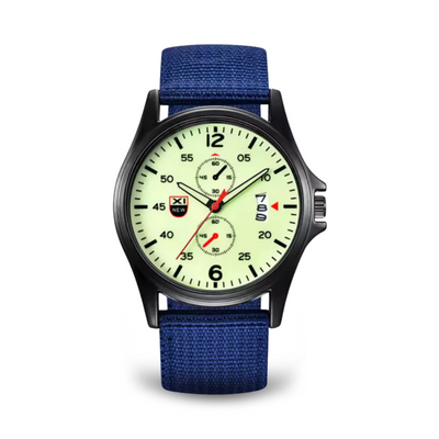 van Baerle© - Militaire Kwarts Horloge