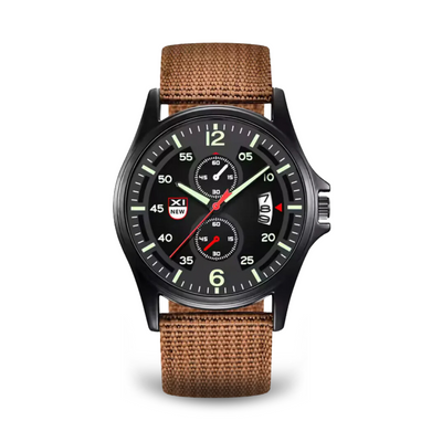 van Baerle© - Militaire Kwarts Horloge